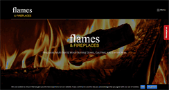 Desktop Screenshot of flamesandfireplaces.com