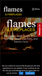 Mobile Screenshot of flamesandfireplaces.com